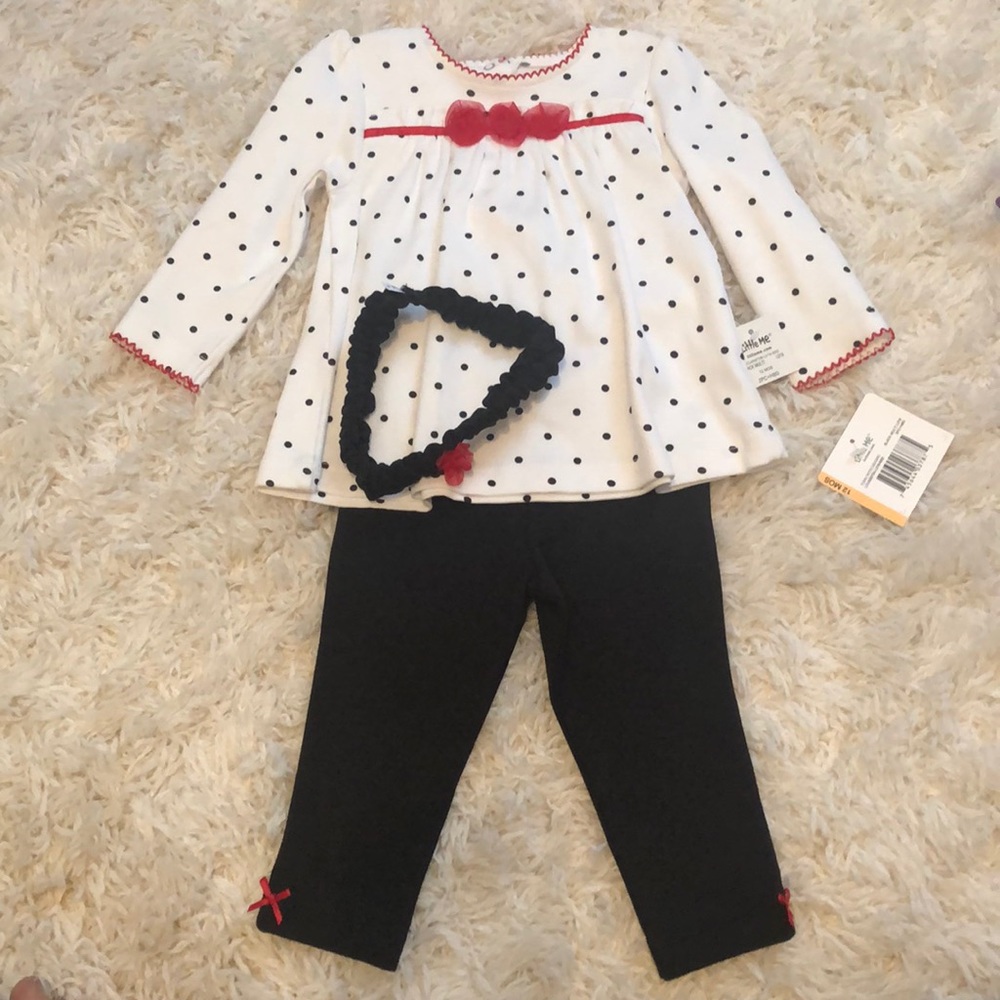 NWT set with headband